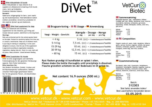 Vetcur DiVet 500ml - Image 2