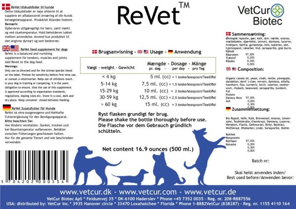 VetCur Revet 500ml - Image 2