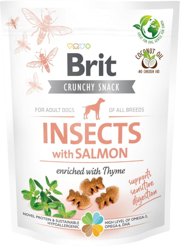 Care Crunchy Cracker. Insects w/Salmon