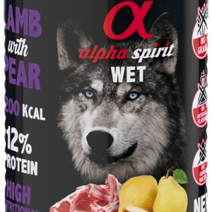 AlphaSpirit Lamb with pear 400 g