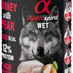 AlphaSpirit Turkey with pear 400 g