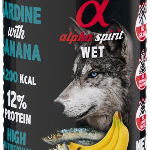 AlphaSpirit Sardine with banana 400 g