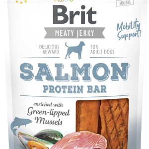 Jerky Salmon Protein Bar