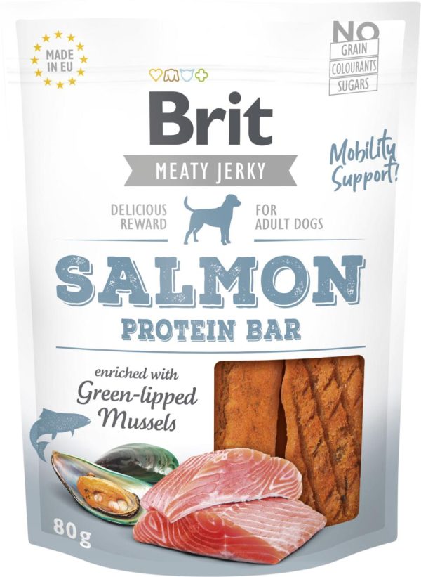 Jerky Salmon Protein Bar